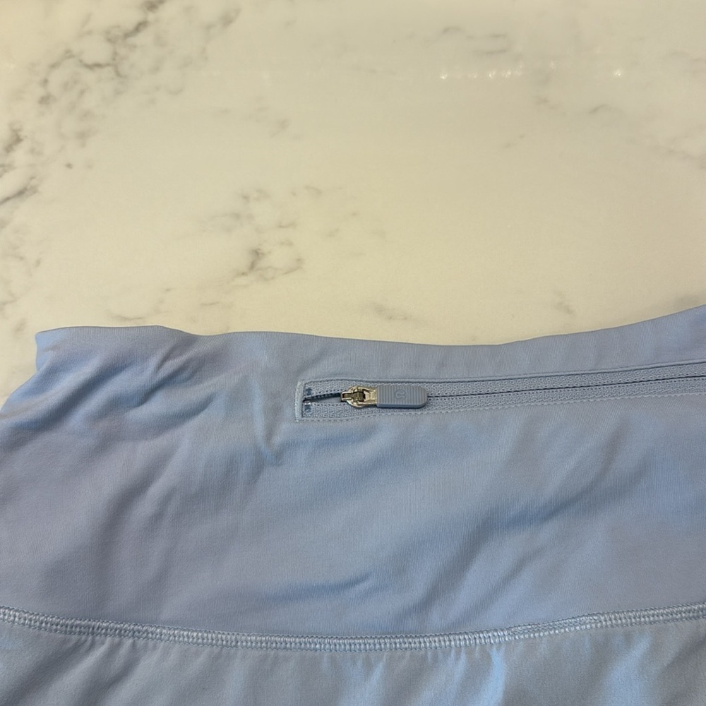 Lululemon Athletica Light Blue Athletic Shorts - Picture 4 of 5